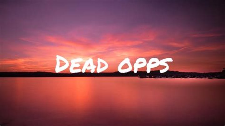 Dead opps lyrics