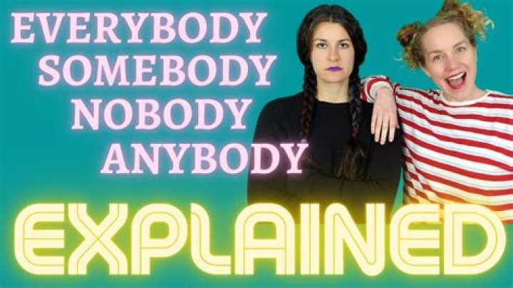 Everybody somebody lyrics