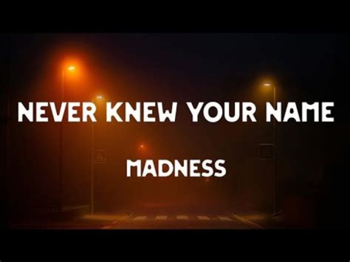 I wish i never knew your name lyrics