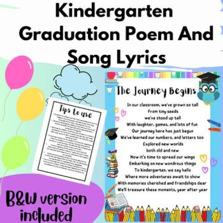 Ready for the 1st grade by kindergarten graduation lyrics