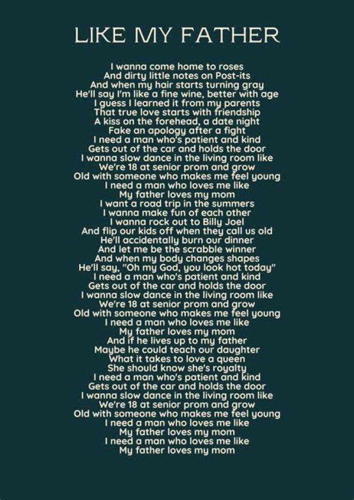 To my mother, to my father lyrics